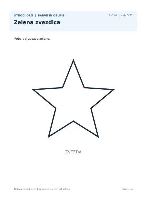 Zelena zvezdica