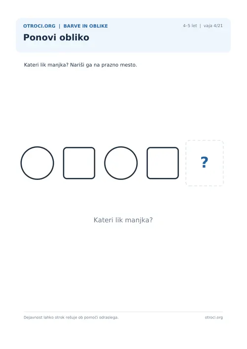 Ponovi obliko