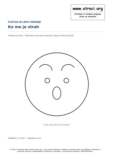 Ko me je strah