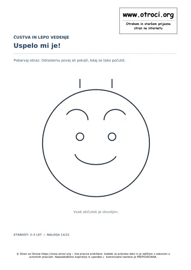 Uspelo mi je!