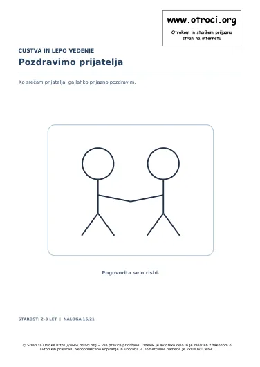 Pozdravimo prijatelja