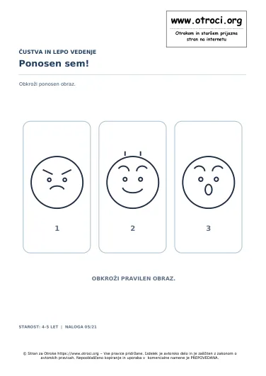 Ponosen sem!