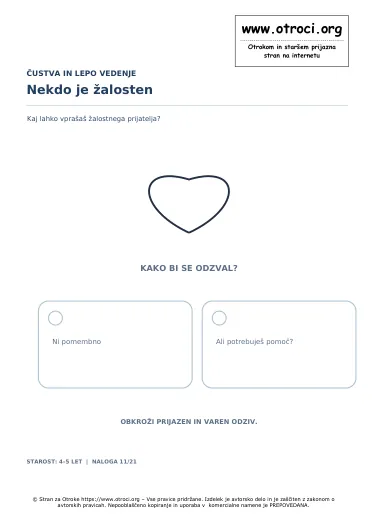 Nekdo je žalosten