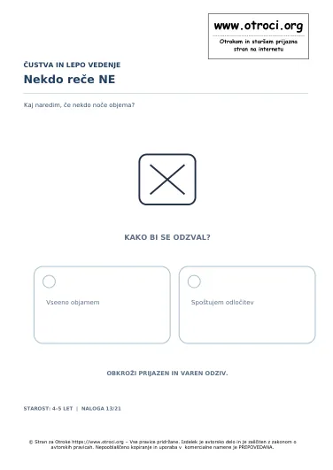Nekdo reče NE