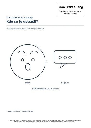 Kdo se je ustrašil?