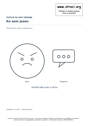 Ko sem jezen