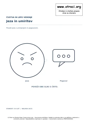 Jeza in umiritev