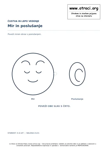 Mir in poslušanje