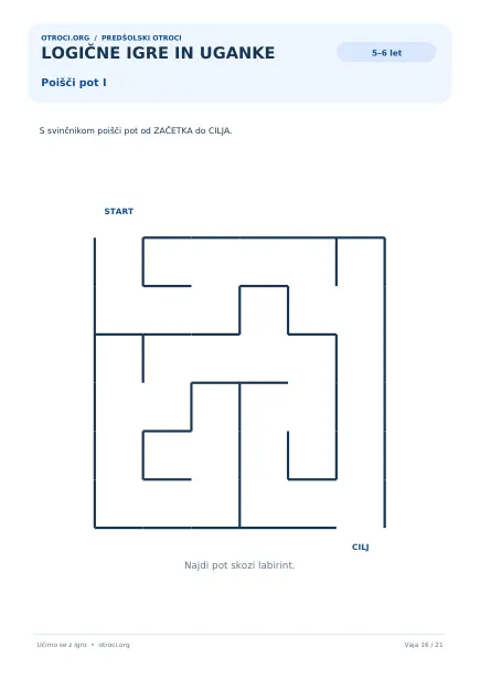 Poišči pot I