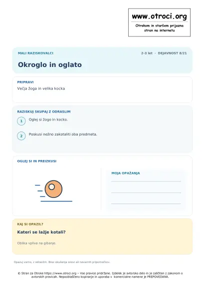 Okroglo in oglato