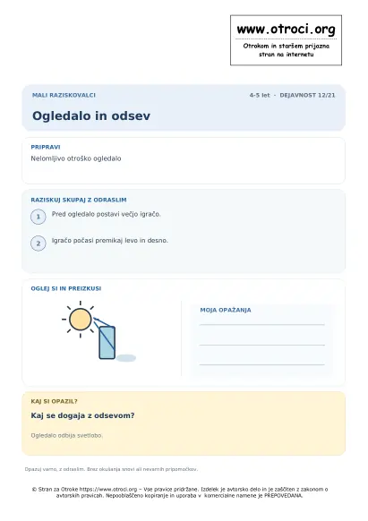 Ogledalo in odsev