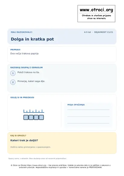 Dolga in kratka pot