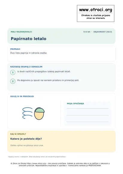 Papirnato letalo