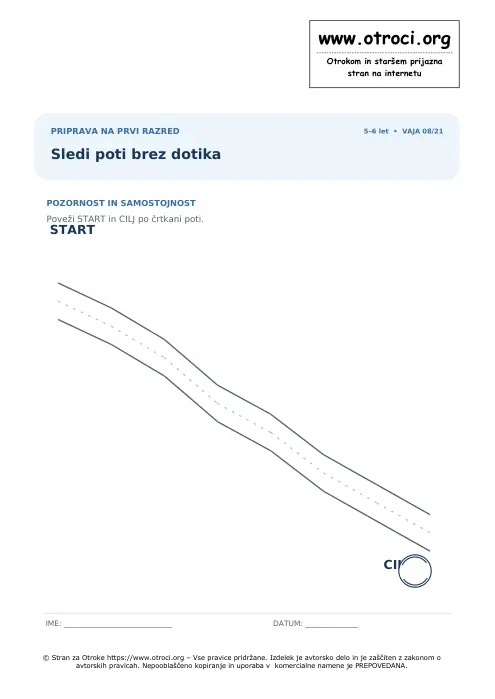 Predogled: Sledi poti brez dotika