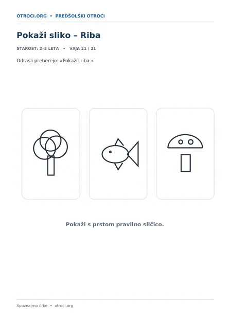 Pokaži sliko – Riba