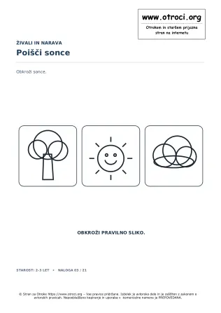 Poišči sonce