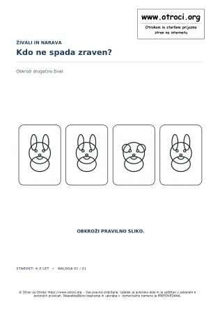 Kdo ne spada zraven?