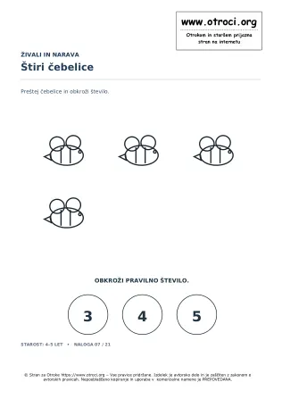 Štiri čebelice