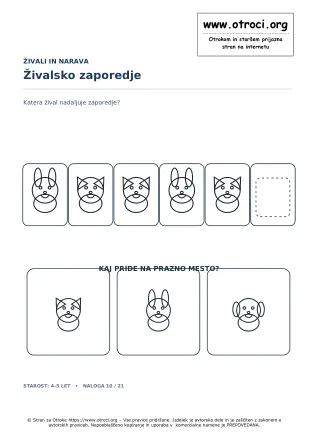 Živalsko zaporedje