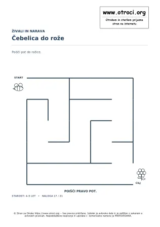 Čebelica do rože