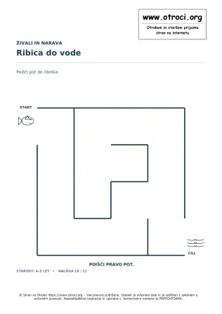 Ribica do vode
