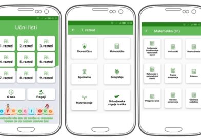 Učni listi – Android aplikacija