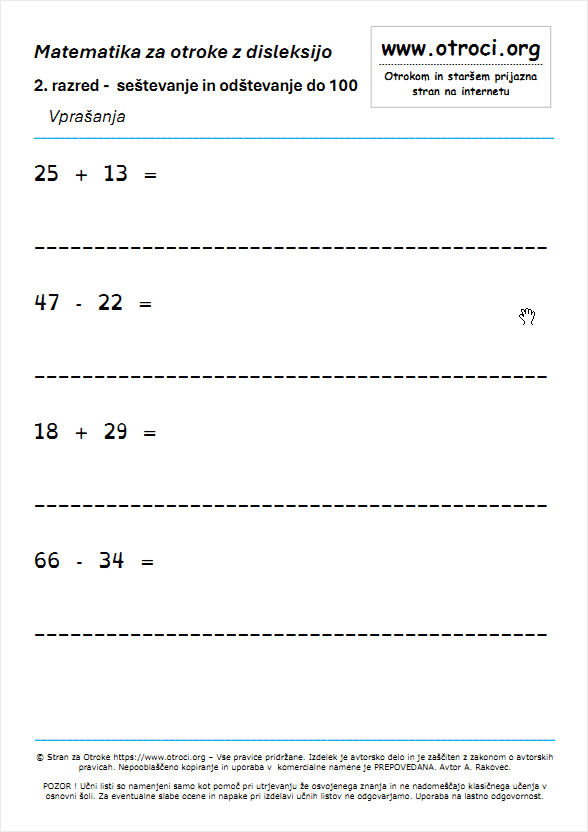 TrgMatematika2disleksija01 novaotrociorg